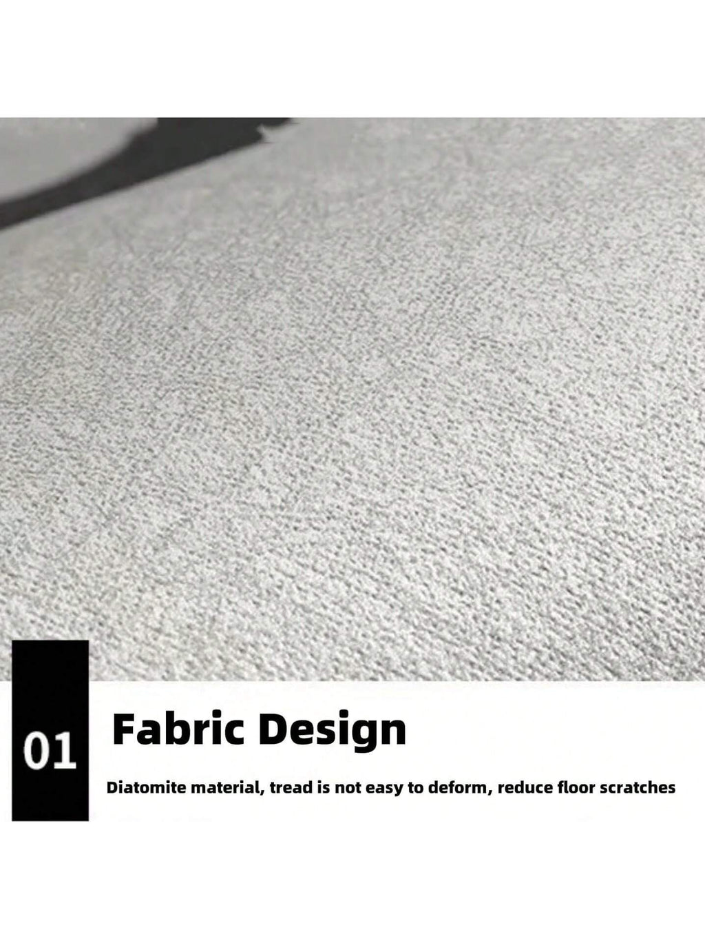 Salon et chambre à coucher Rug Soft Lightweight Floor Rug