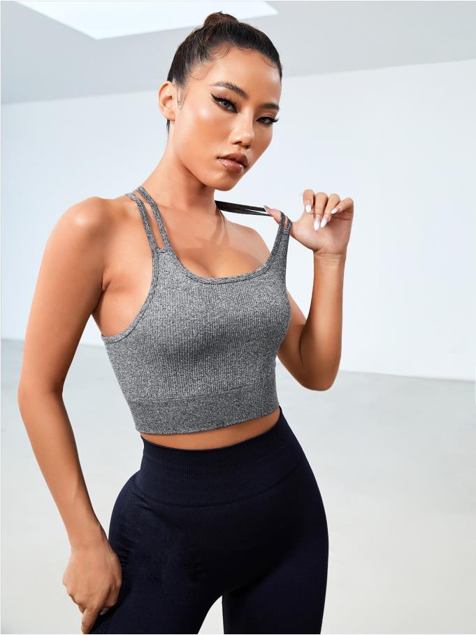 Sous-vêtements de sport Soutien-gorge de yoga élastique haute
