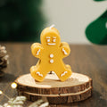 Décorations de Noël Gingerbread Man Bougie parfumée Forme créative Souvenir bureau cadeau