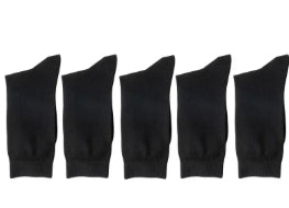 Mi-calf printemps et automne pur coton hommes d'affaires chaussettes
