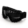 Lunettes de soleil réfléchissantes en résine de rinçage en style Hip-HopRock