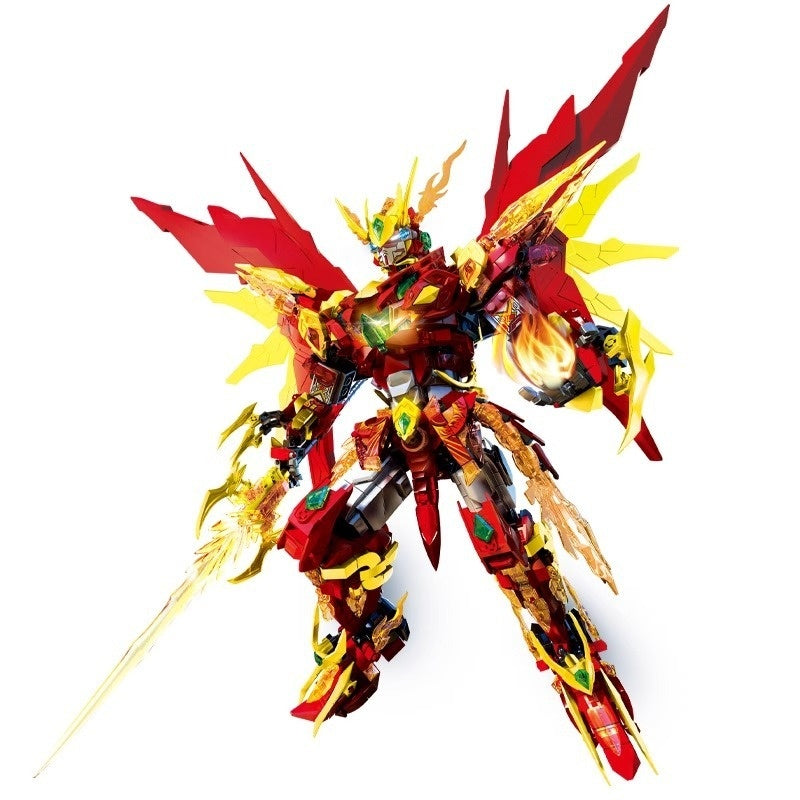 Zhuque Zhang Flying Mecha 62038 Chinese Building Block Assemblage Toy