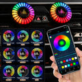 Automobile Aromatherapy Air Vent Acolight Light Pickup Voice Control Rhythm Lampe