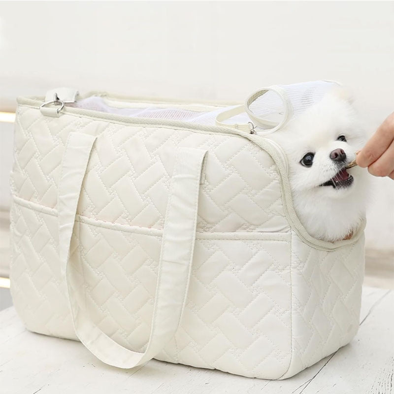 Pet Carrier Handheld Cat Fashionable Sac de corps de chien à épaule unique