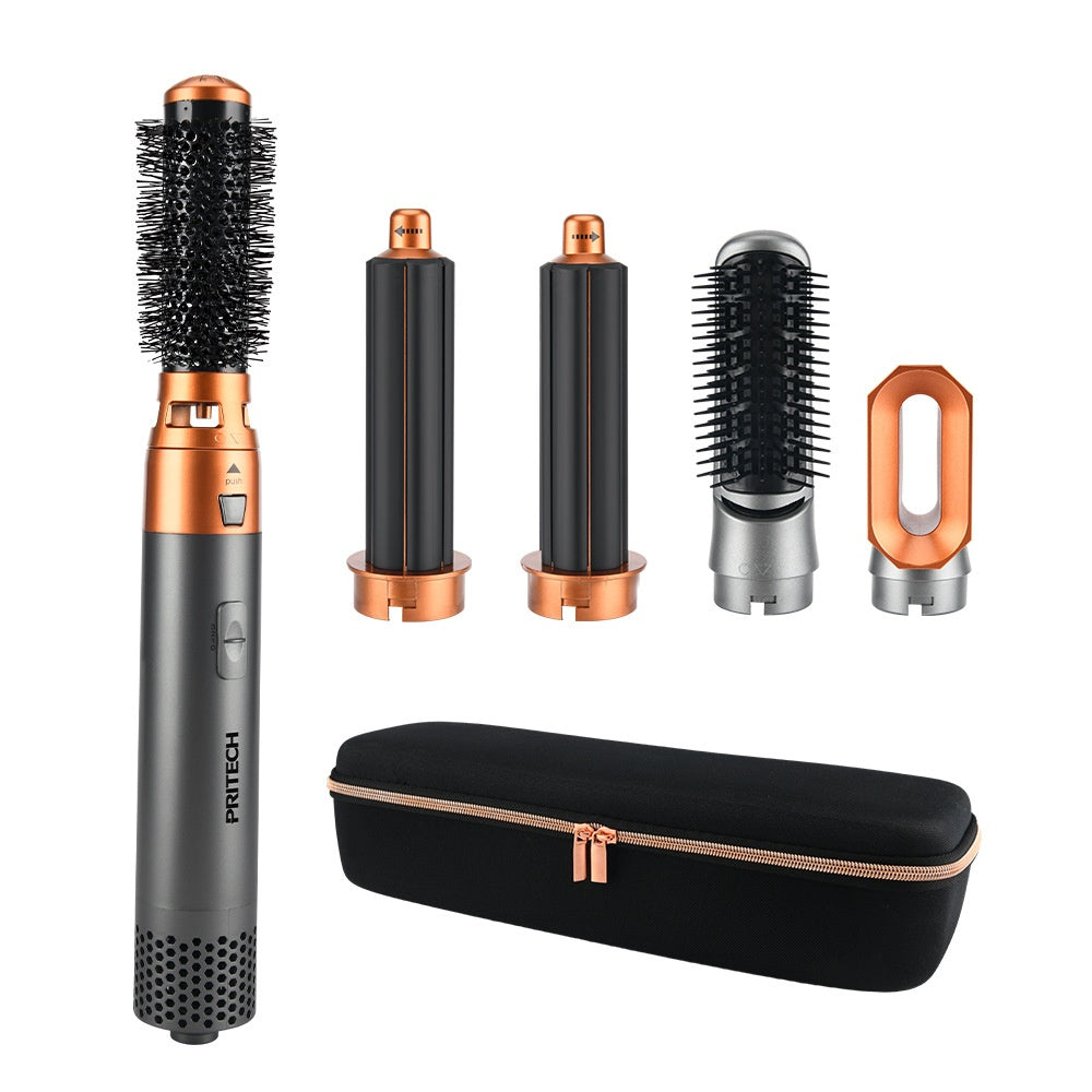 5-en-1 Multifonctionnel Coiffeur Air Comb Tour de curling automatique