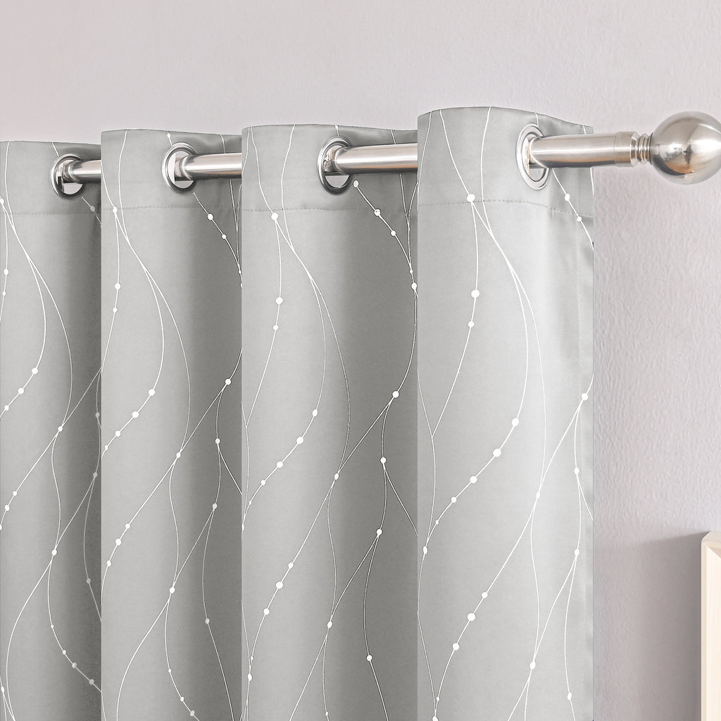 Moderne Minimalist Ameublement Rideaux décoratifs noir