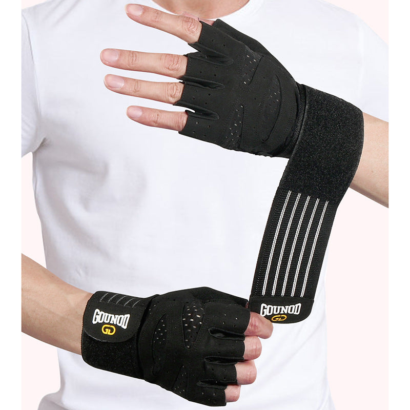 Gants de fitness allongés Exercice respirant et supportable