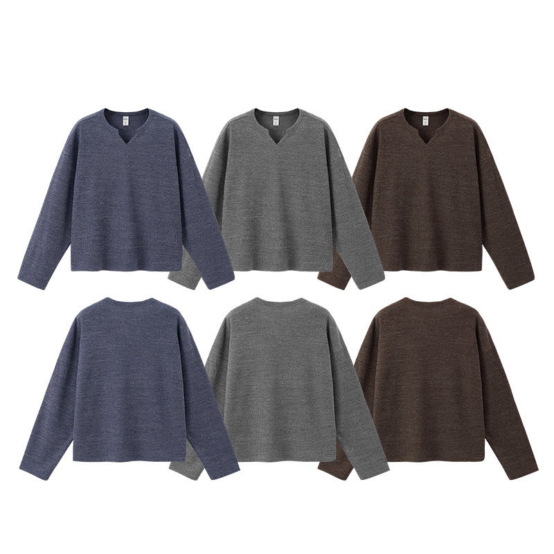 T-shirt de style Preppy pour hommes