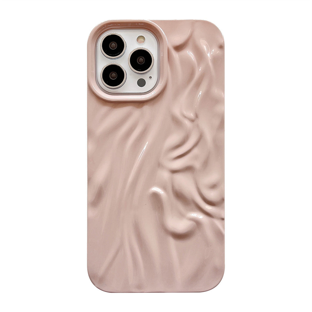 Boîtier de téléphone en silicone de haute qualité en couleur solide
