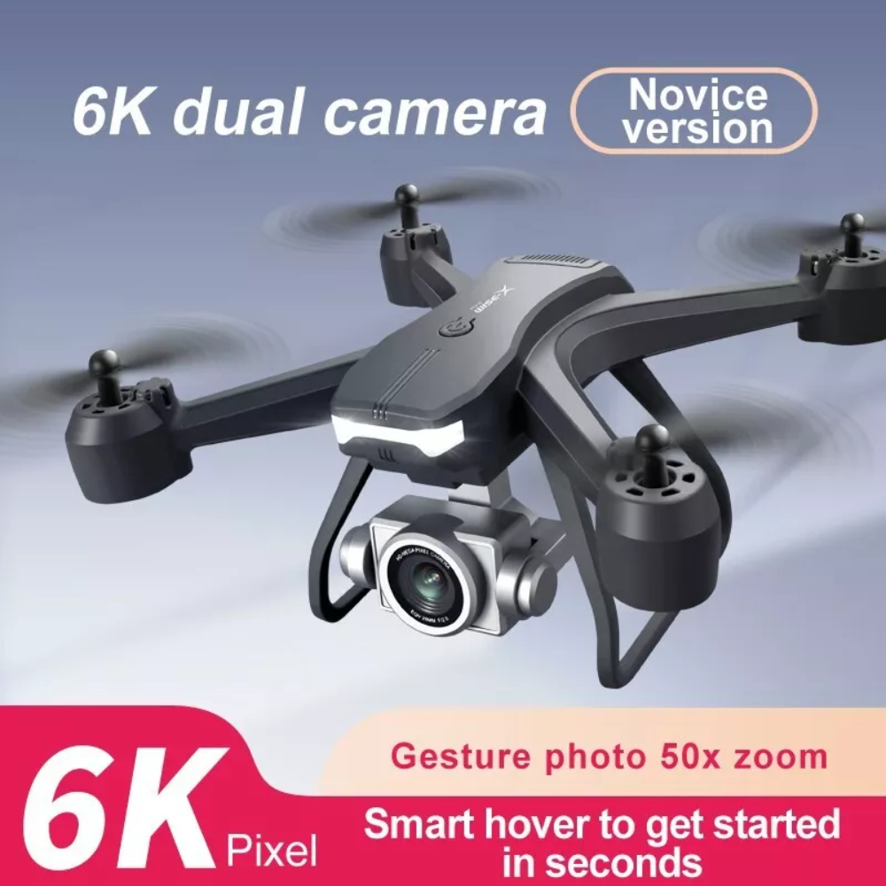 V14 Drone professionnel HD 6K Dual Camera Wifi FPV Portable RC Quadcopter 2 BATTERY