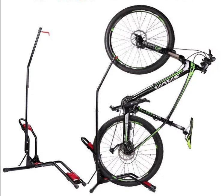 Rack de stationnement en L Réparation de voiture amovible Support d'affichage de vélo de montagne