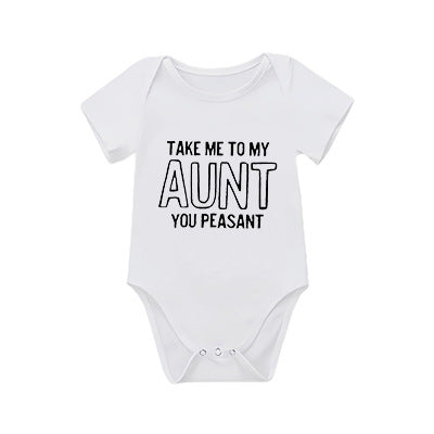 Baby Summer Short Sleeve Romper Bodysuit