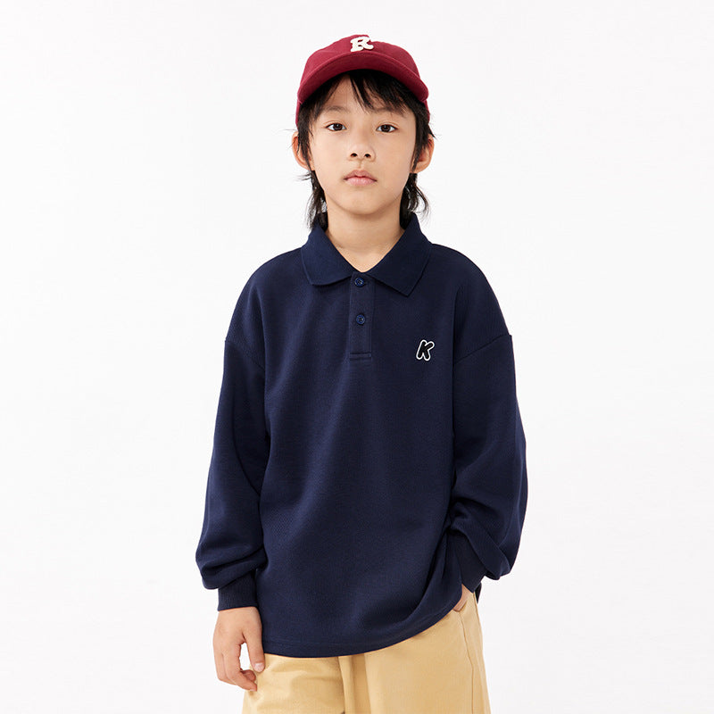 Chemise de polo pour enfants de style japonais