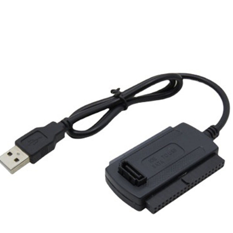 USB20àIDESATA Câble adaptateur à trois fonctions USB Pour IDE SATA
