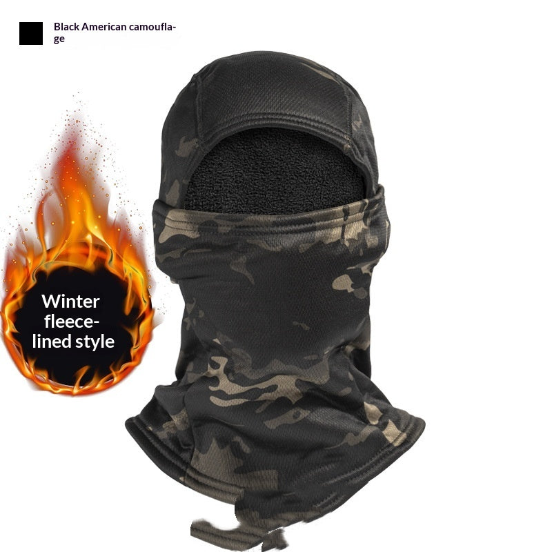 Masque à visage polaire et résistant au vent pour le temps froid
