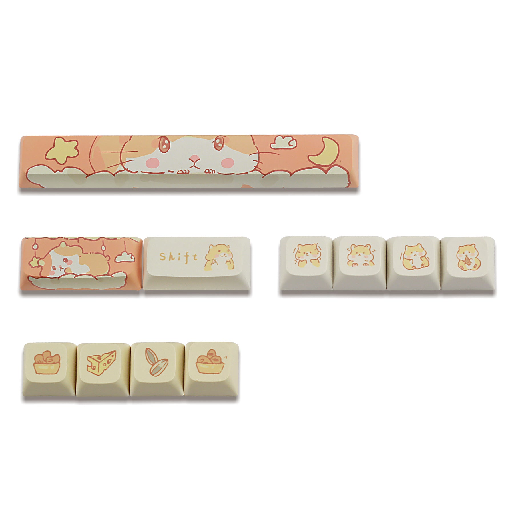 Clavier mécanique Cutard Cute Fit 68 75 98 100 Colonne Casquette