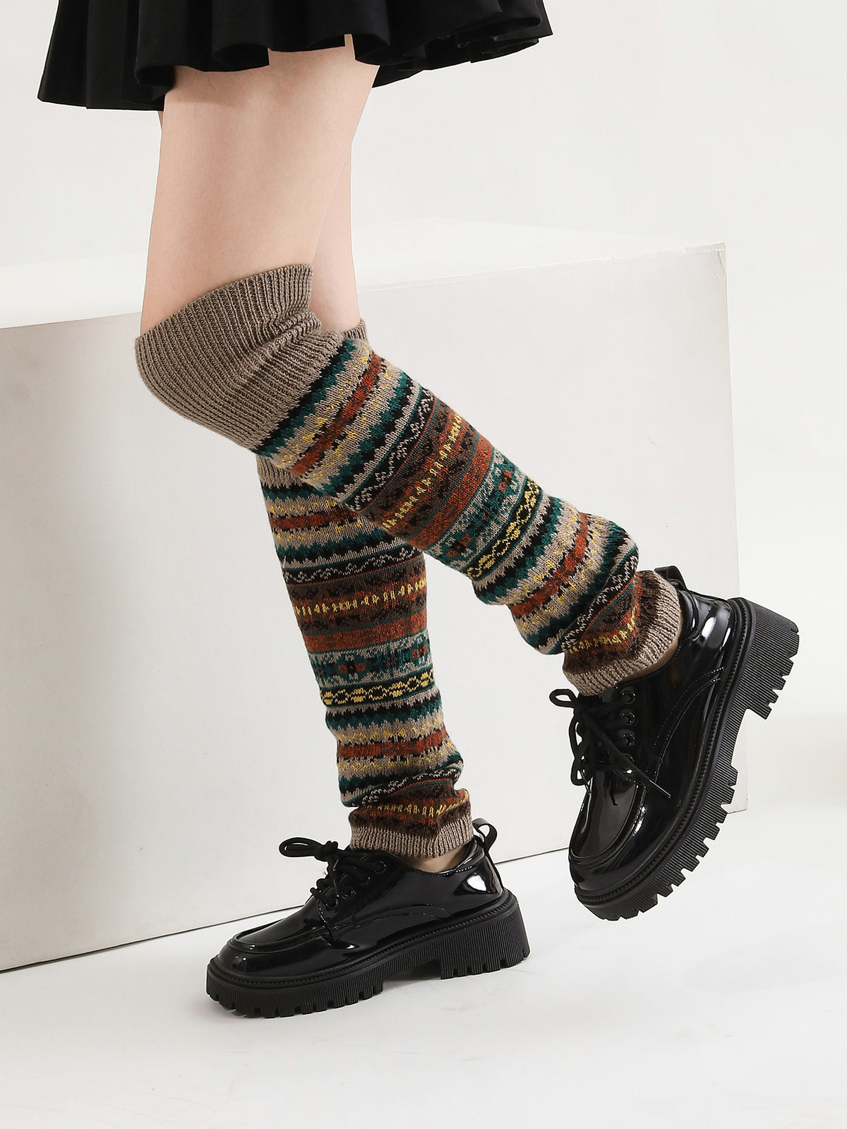 Souple Confortable Bottes chaudes sur-le-Knee pour femmes Couverture Fluffy cuisse jambes chaud Fashionab