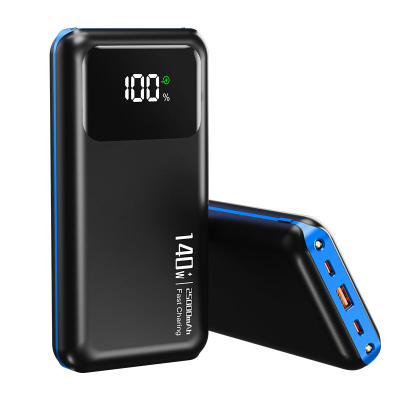 PD 140W Laptop Power Bank avec 25000 Mah et charge rapide