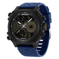 Montre Outdoor Sports Waterproof pour hommes avec un grand cadran et double affichage