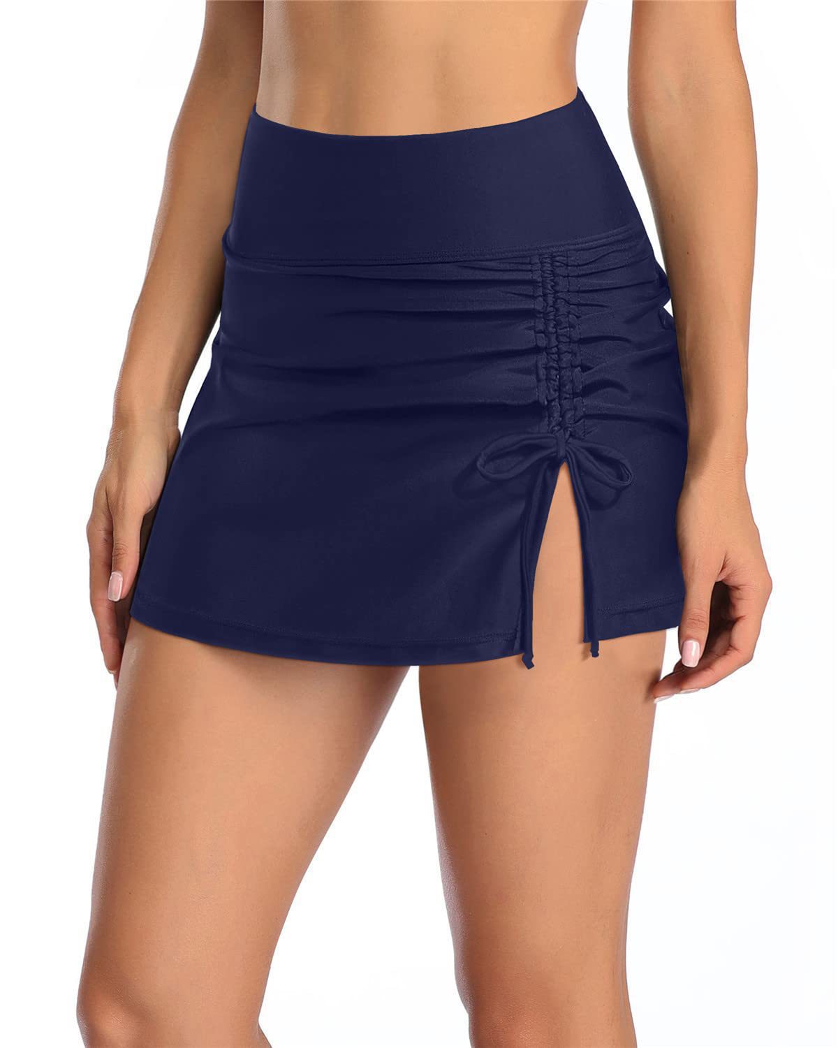 Trunks de Natation Casual Mode Dentelle Solide Couleur Femme