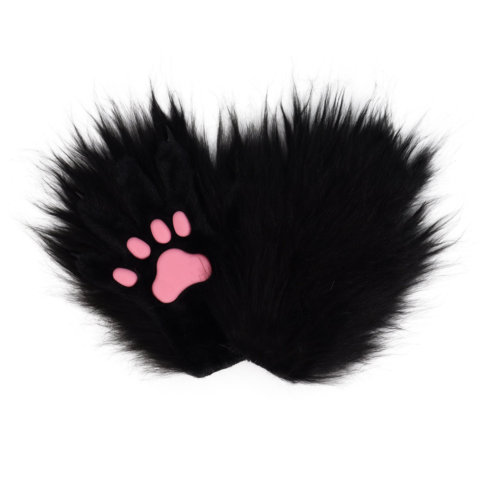 Halloween longue-plush Cat-claw Full-finger et demi-finger Gants