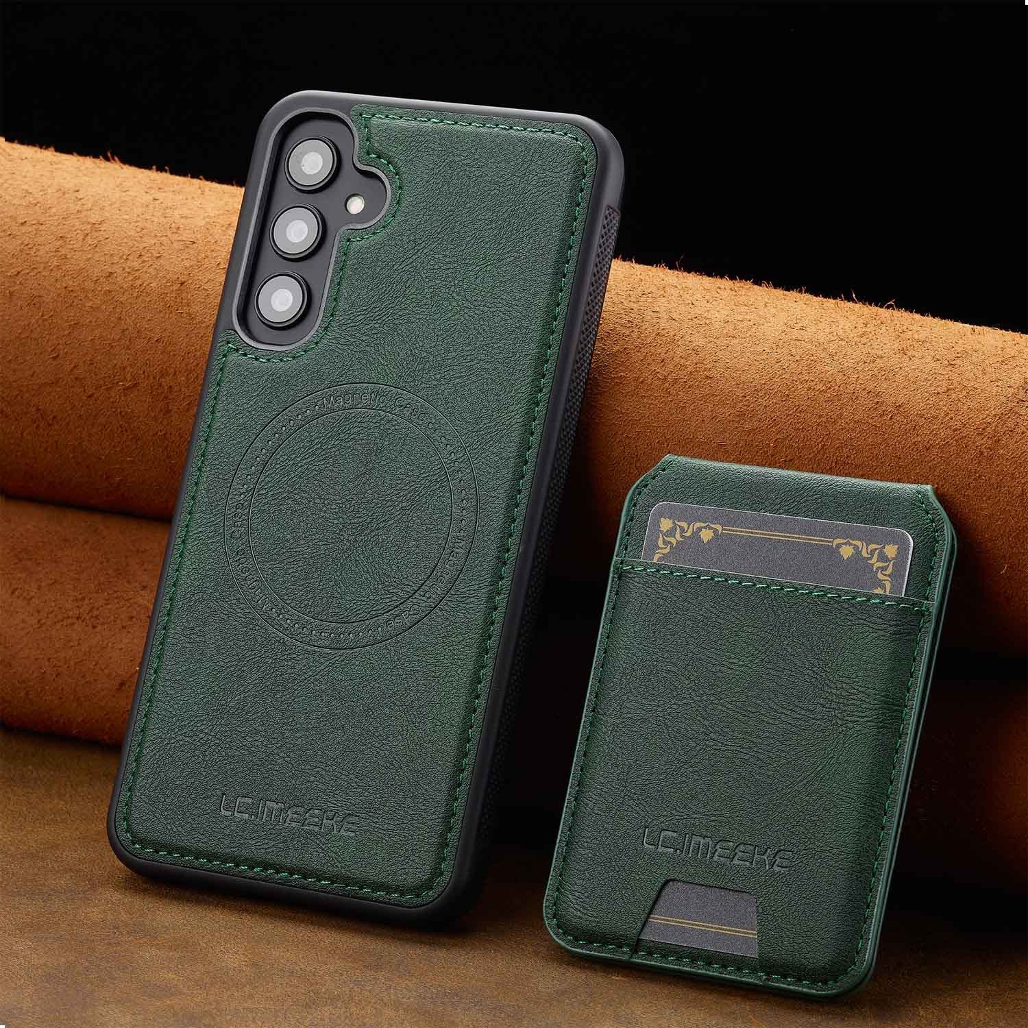 Housse de téléphone pour porte-cartes magnétiques pour couverture de protection anti-scan A55 pour A16