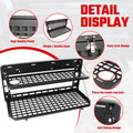 Table de hayon 2 étages arrière Rangement pliable Cargo Rack Bureau de camping extérieur pour 2007- Jeep