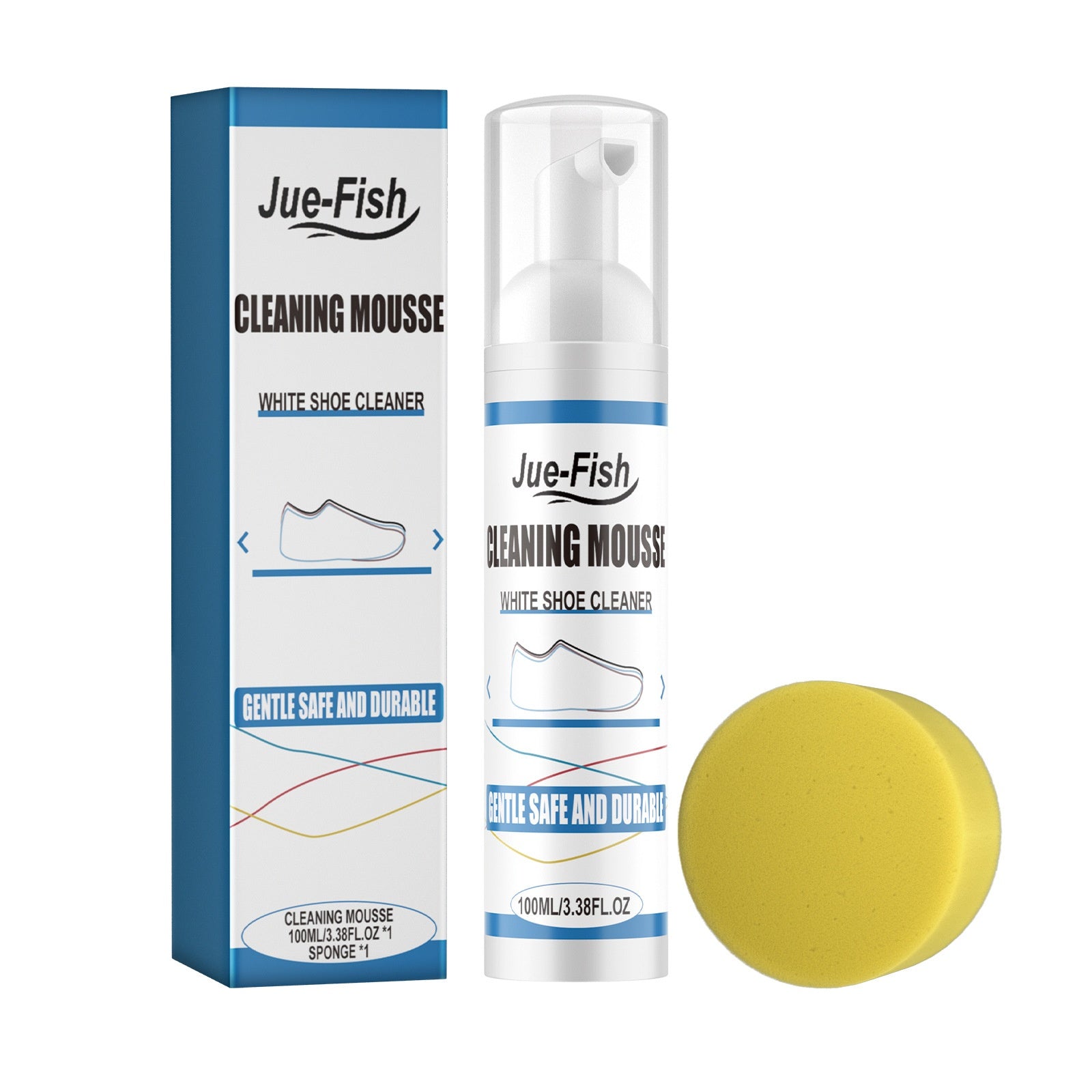 Multifonctionnel anti-jaune nettoyage blanc chaussures stain suppression