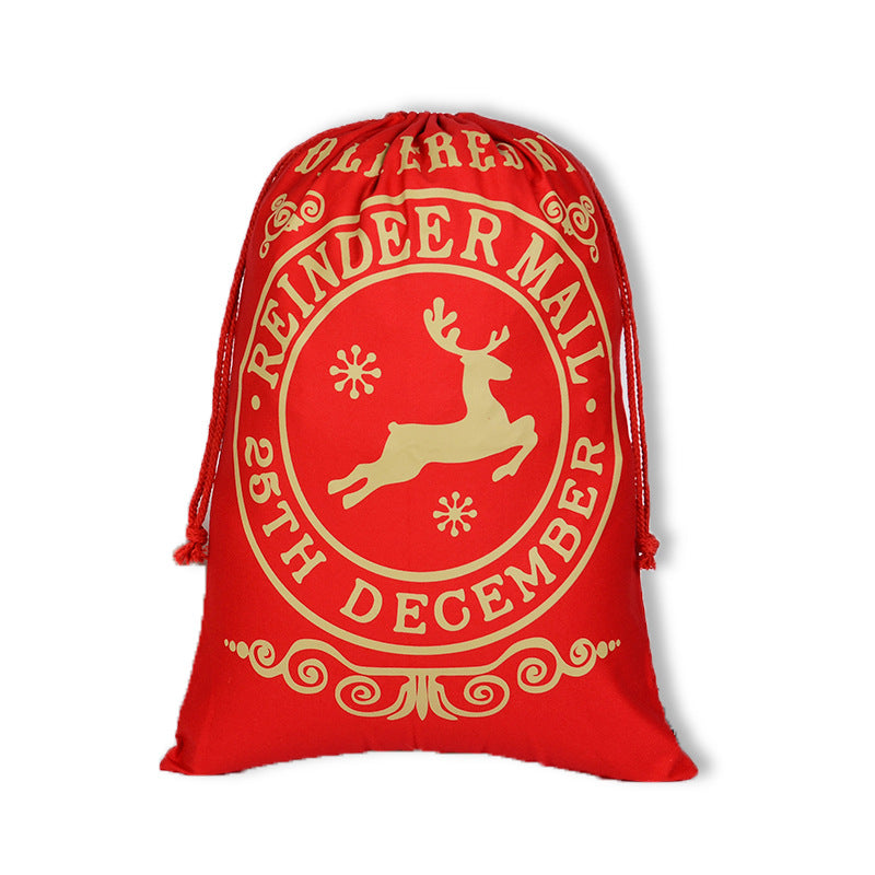 Sac en toile de Noël