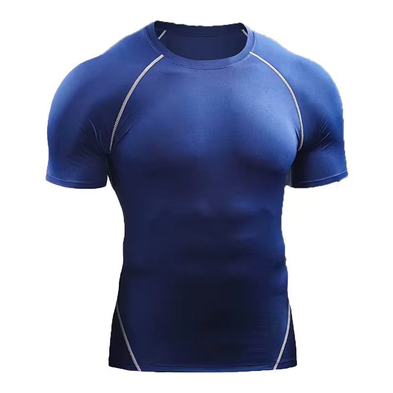 Sports Breathable Sweat-wicking rapide séchage Slim-fit T-shirt pour la condition physique