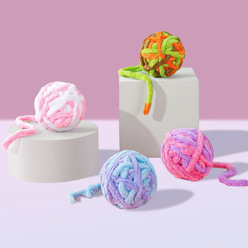 Silent cat toy