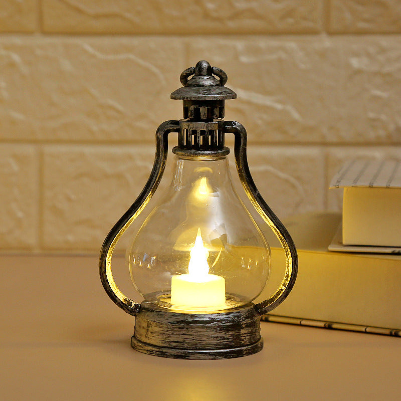 Led bougie électronique pour enfants lampe de nuit portable rétro Script tuant Kerosene lampe P