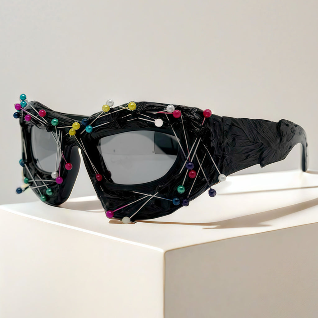 Lunettes de soleil de style punk hip-hop tendance