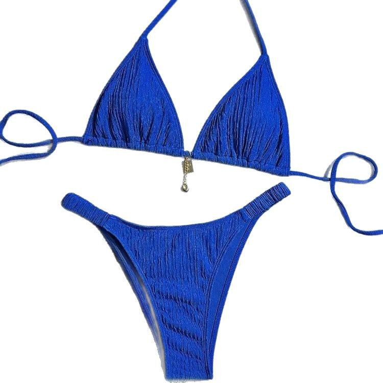 Bikini tricolore européen et américain