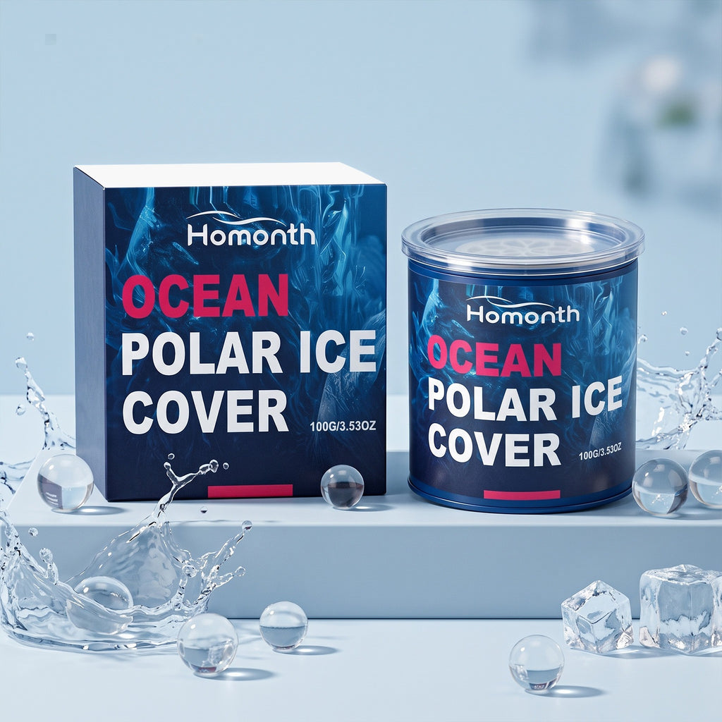 Couverture de glace polaire océanique