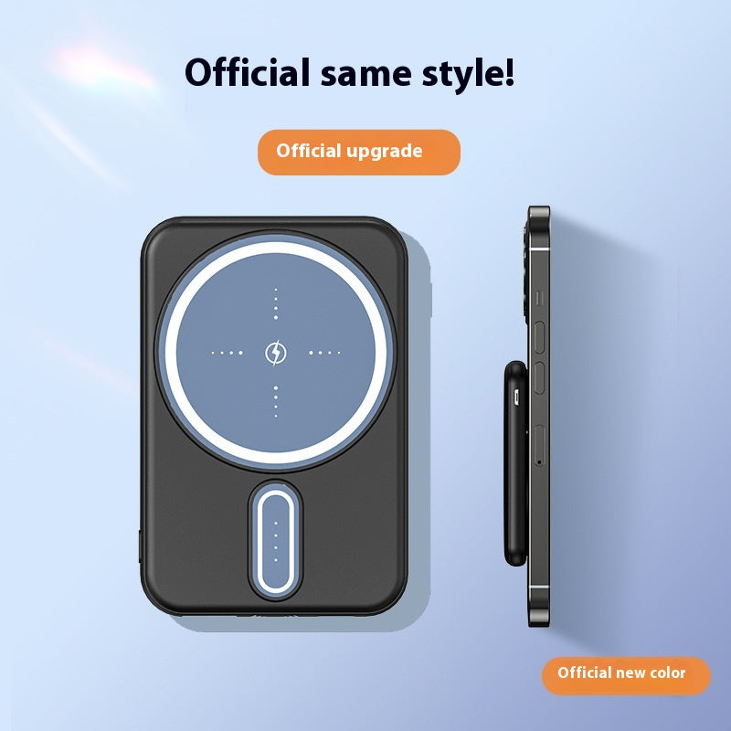 Chargeur magnétique sans fil Magsafe Power Bank 5000 MA