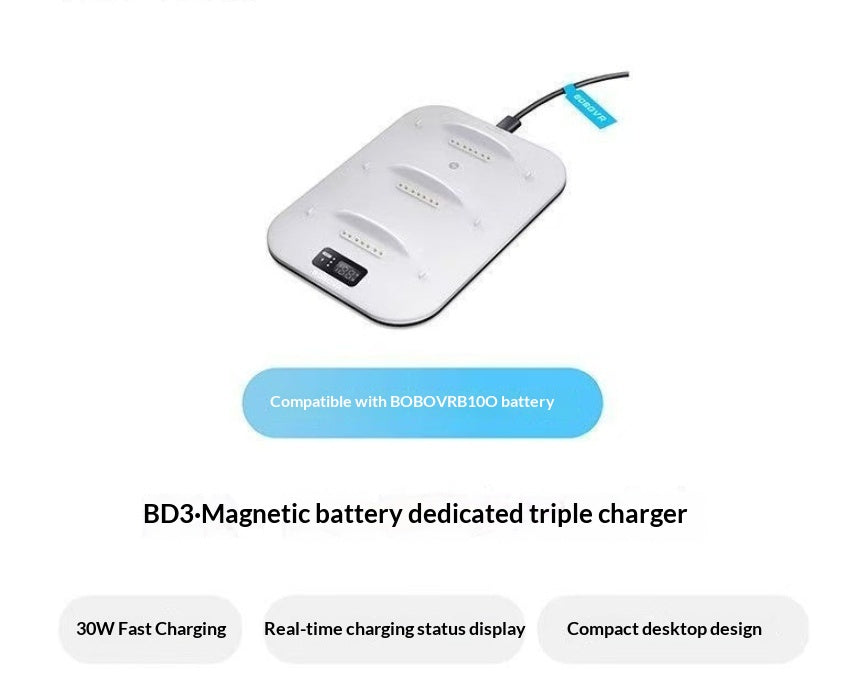 Batterie magnétique domestique portable Socket spécial trois charge