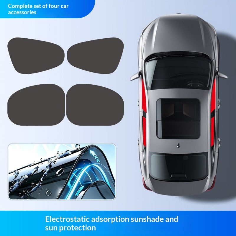 Fenêtre de voiture Sunshade Statique Cling Film