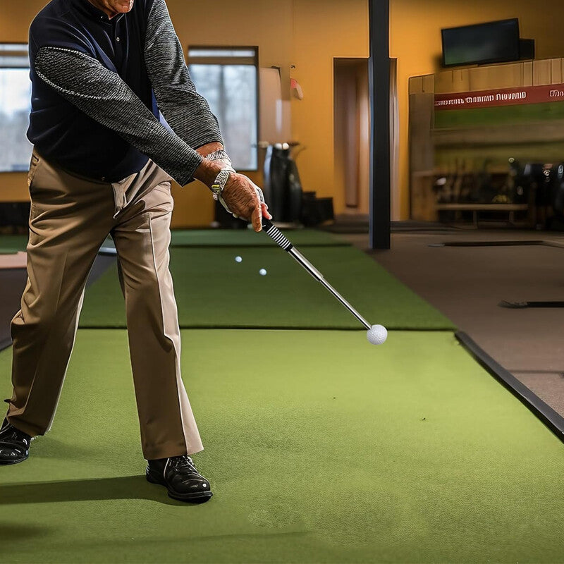 Retractable Golf Swing Trainer Golf Grip Trainer Indoor Warm-up Practice