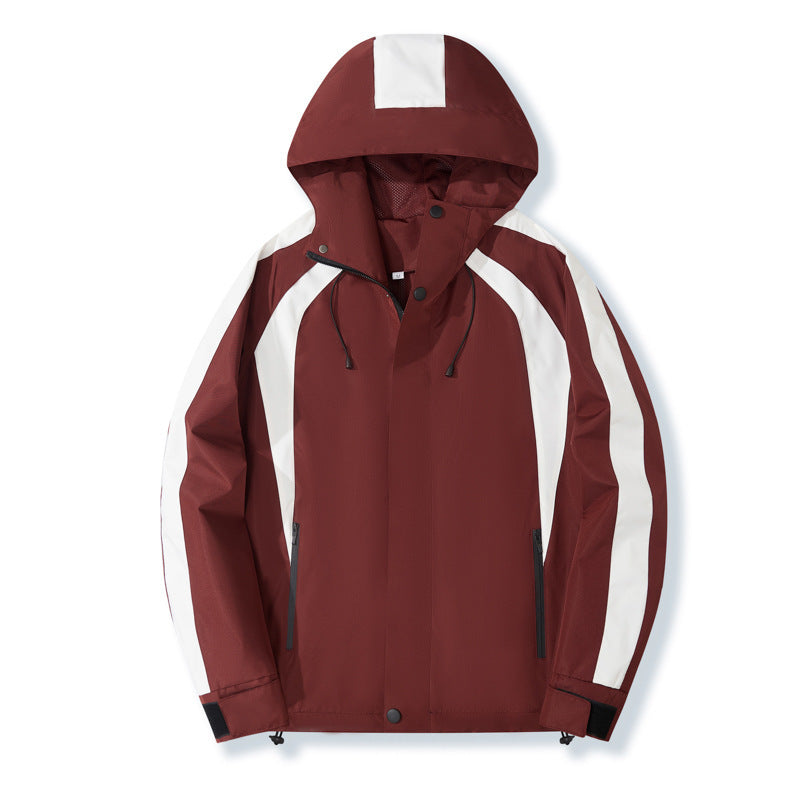 Veste à capuche Sport-Style Hommes Casual Outdoor imperméable