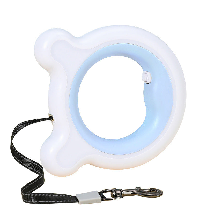 Pet laisse extérieure en plastique gris