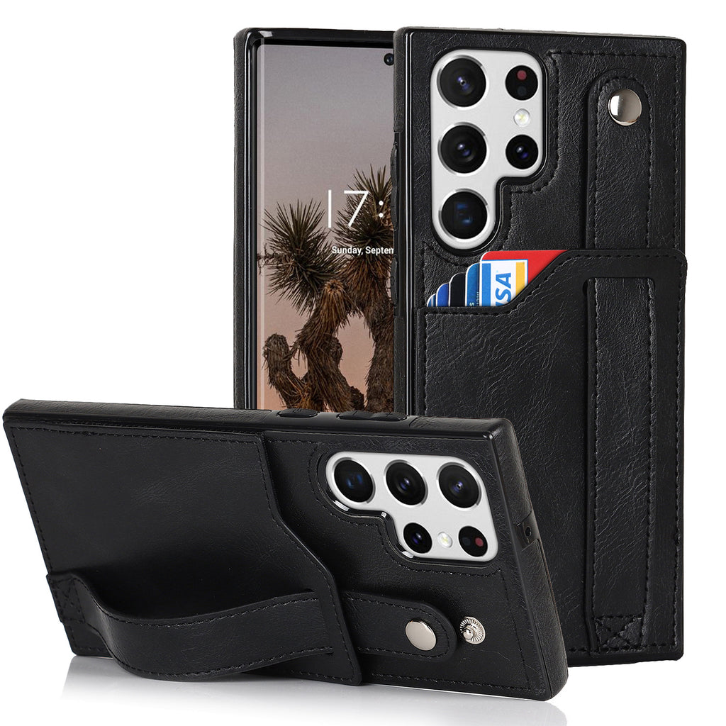 Boîtier en cuir protecteur pour téléphone portable
