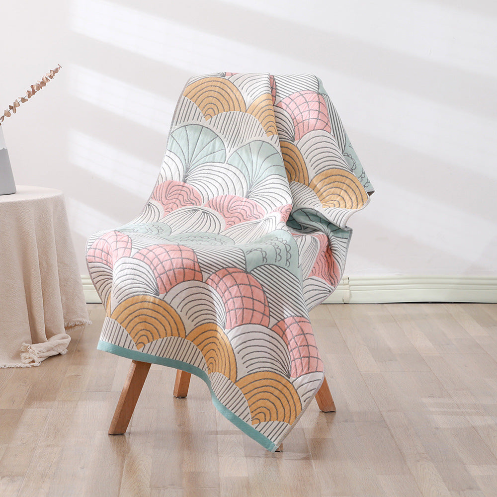 Serviette de bain en coton Gauze à quatre couches