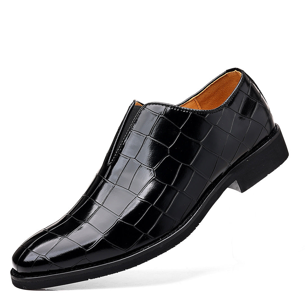 Pattern en pierre Casual Hommes Chaussures en cuir mode Et respirant