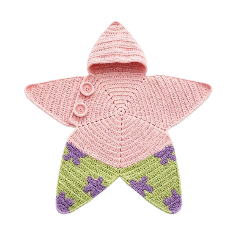 Personalized Knitted Starfish Onesie For Babies