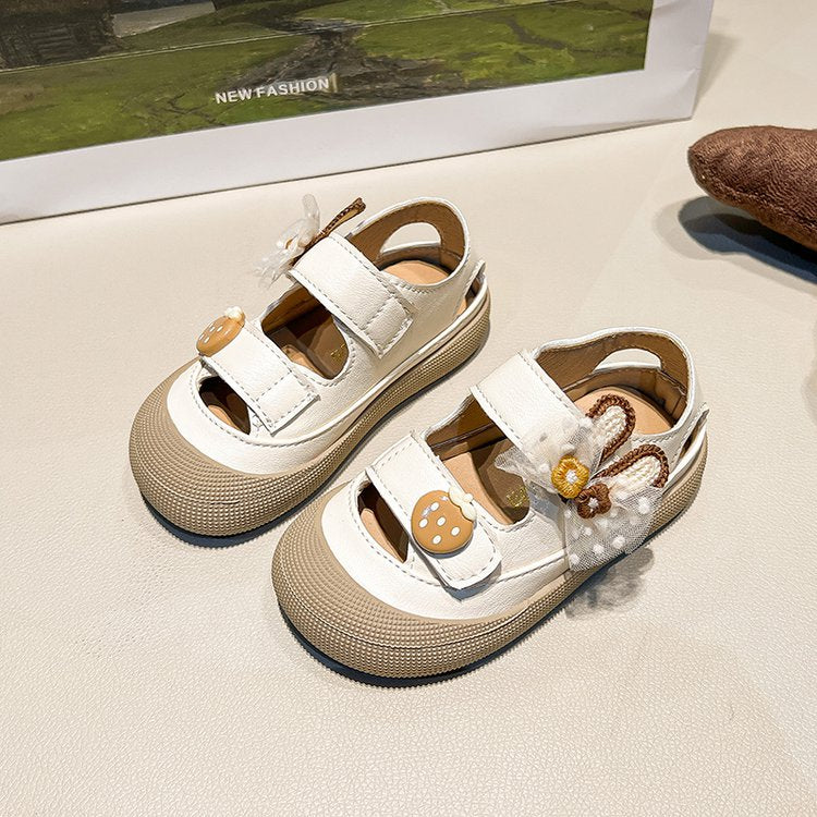 Fille Bébé mignon pendentif Sandales été Princesse des enfants Chaussures Baotou petite fille doux