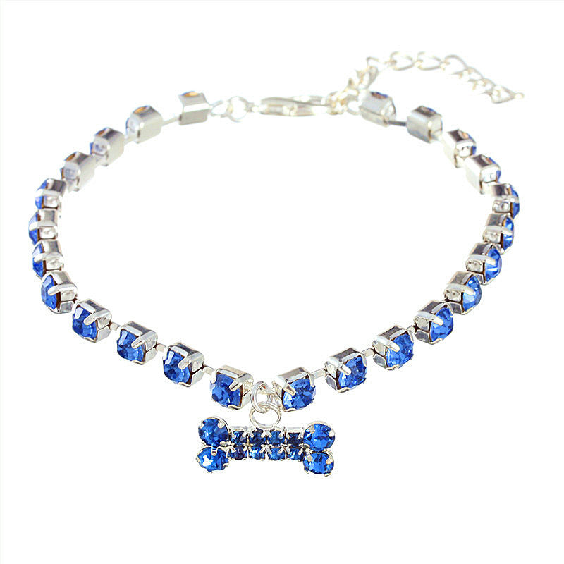 Pendentif en strass Collier en strass