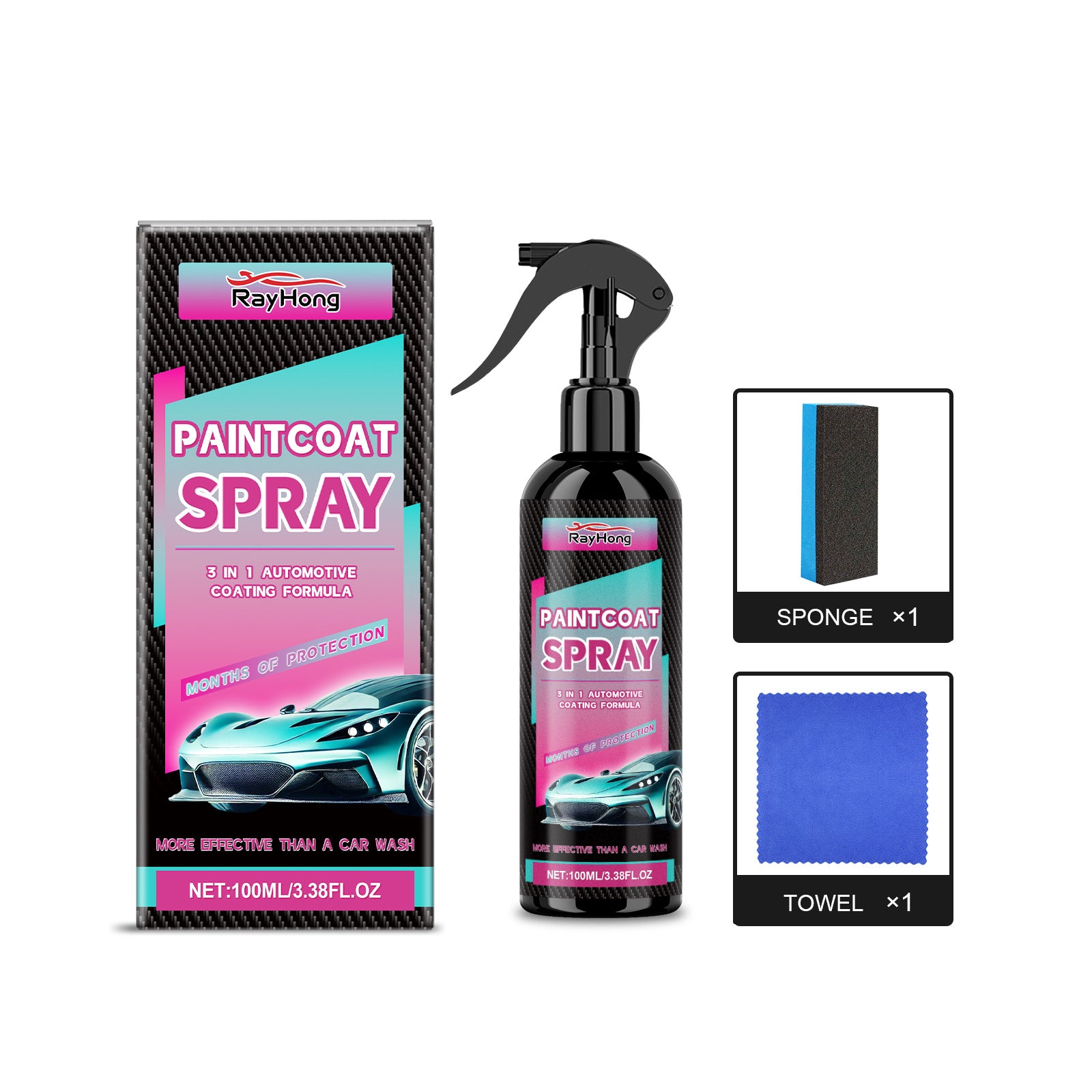 Spray de revêtement automobile HOMONTH