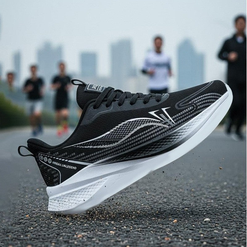 Hommes non glissades mesh sneakers avec rebound et design léger