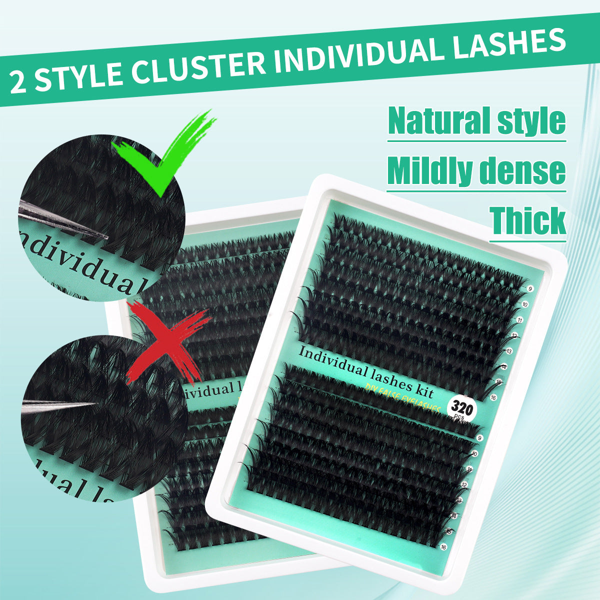 Women's DIY Section False Eyelashes